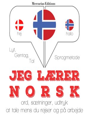 cover image of Jeg lærer norsk